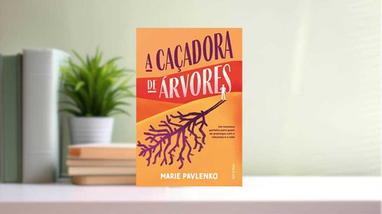 Capa do livro A caçadora de árvores