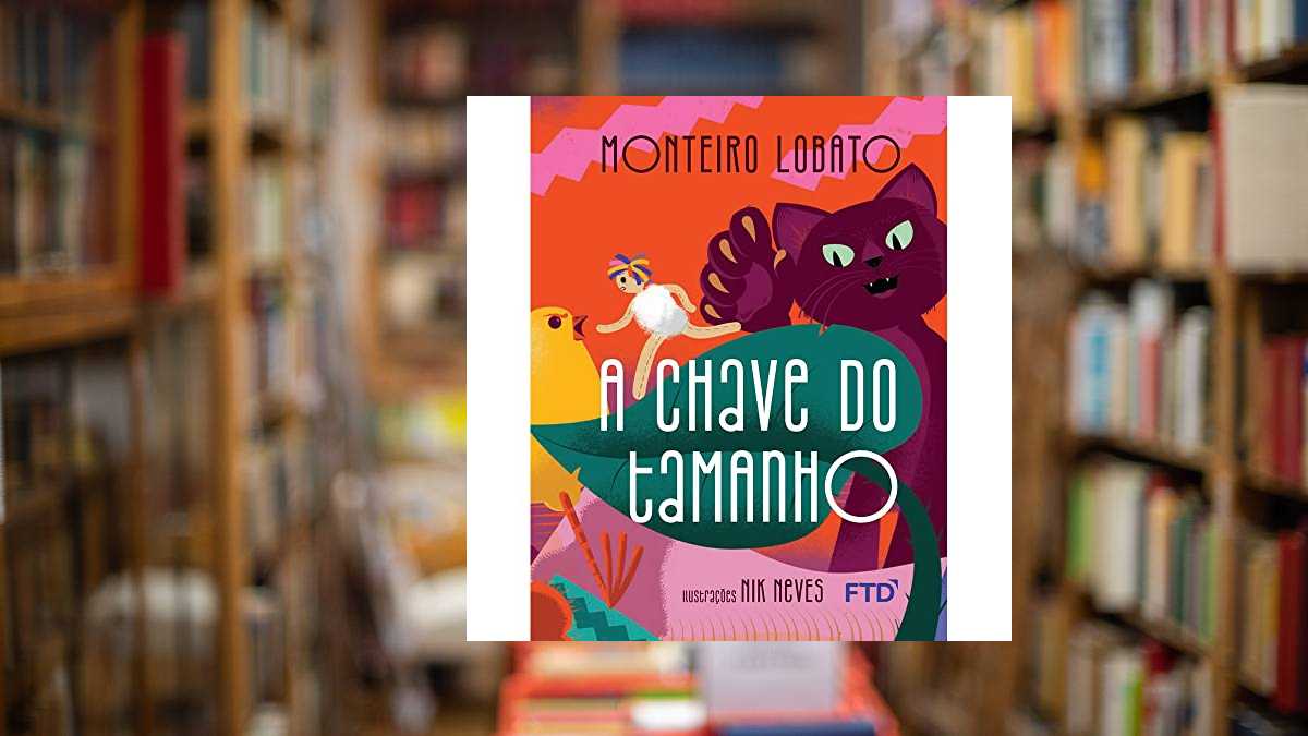 Capa do livro A Chave do Tamanho