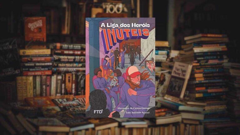 Capa do livro A Liga dos Heróis Inúteis