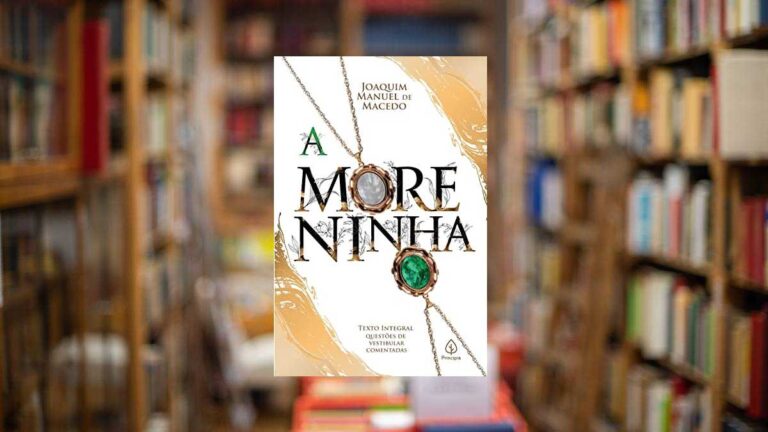 Capa do livro A moreninha