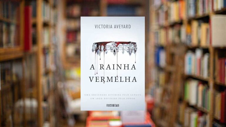 Capa do livro A rainha vermelha