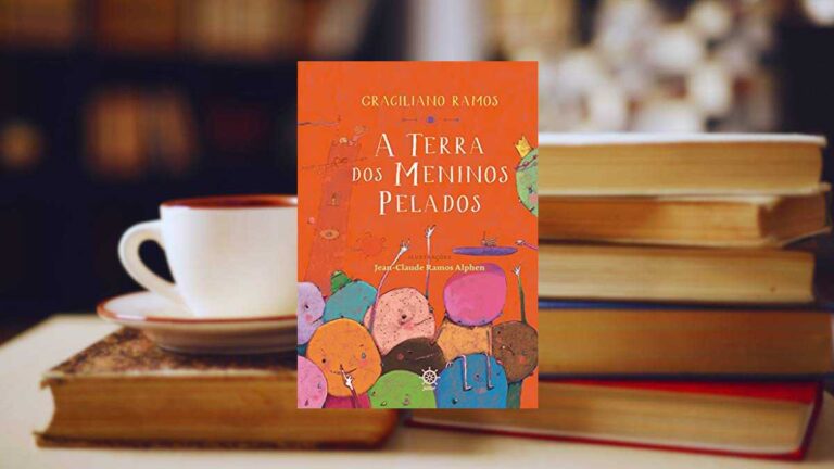 Capa do livro A terra dos meninos pelados