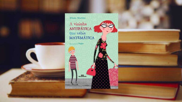 Capa do livro A Vizinha Antipática que Sabia Matemática