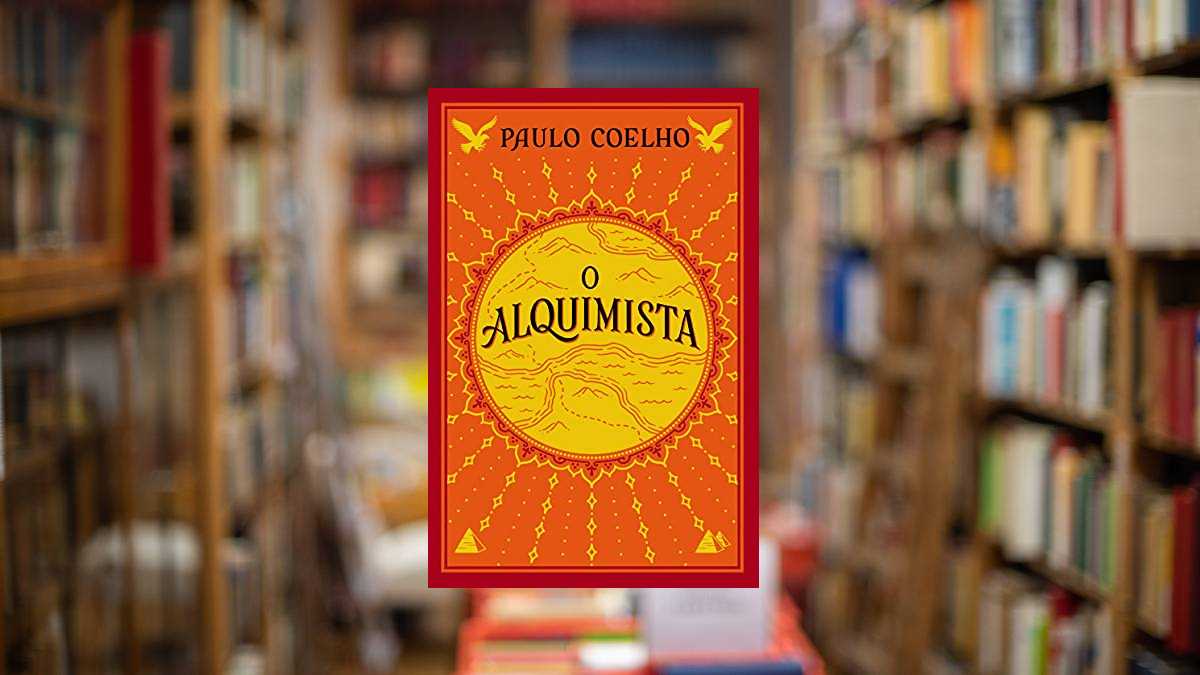 Capa do livro O alquimista