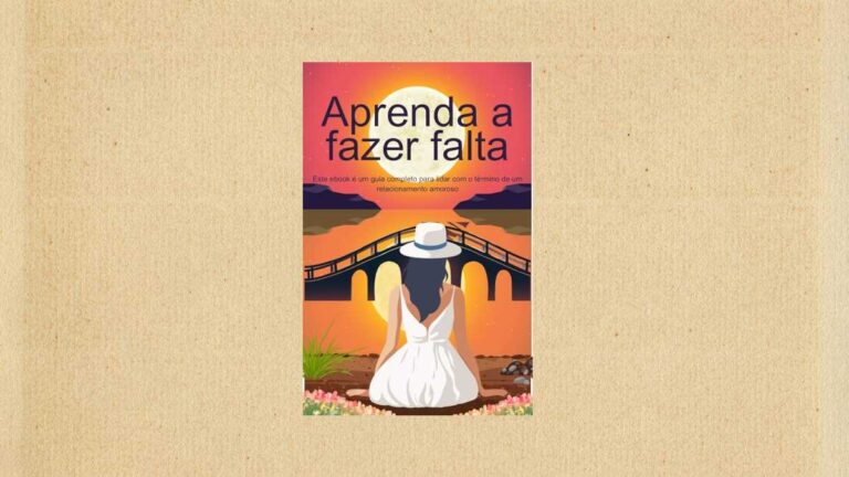 Capa do livro Aprenda A Fazer Falta