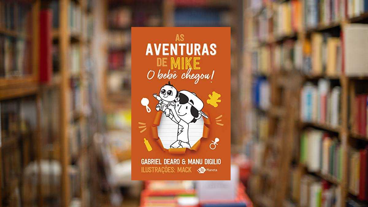 Capa do livro As aventuras de Mike 2 - O bebê chegou!: O bebê chegou!