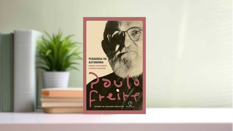 Capa do livro Pedagogia da autonomia: Saberes necessários à prática educativa