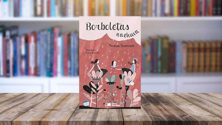 Capa do livro Borboletas na chuva