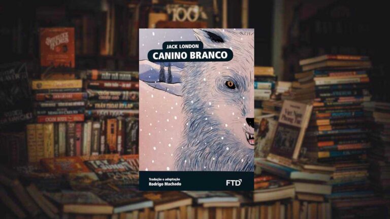 Capa do livro Canino Branco