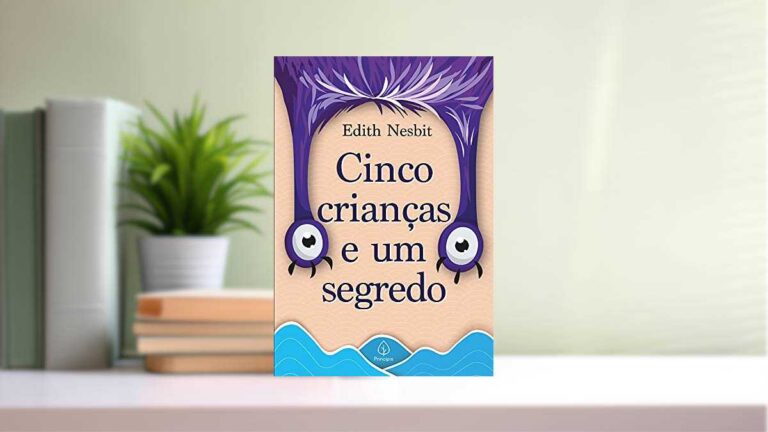 Capa do livro Cinco crianças e um segredo