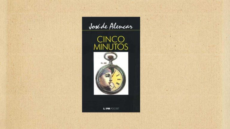 Capa do livro Cinco Minutos