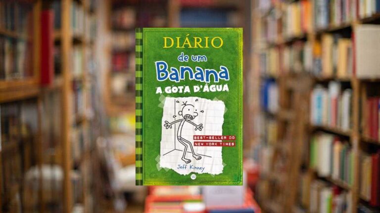 Capa do livro Diário de um Banana 3: A gota d’água