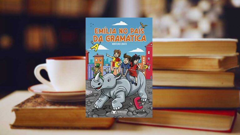 Capa do livro Emília no País da Gramática