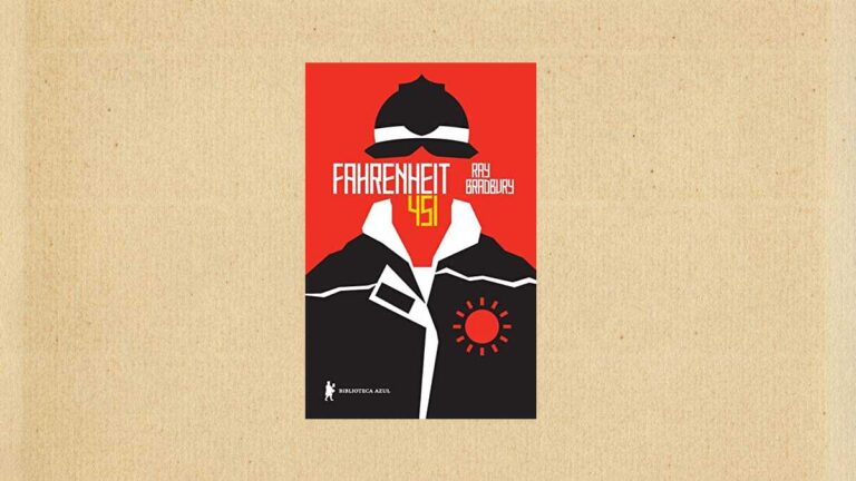 Capa do livro Fahrenheit 451