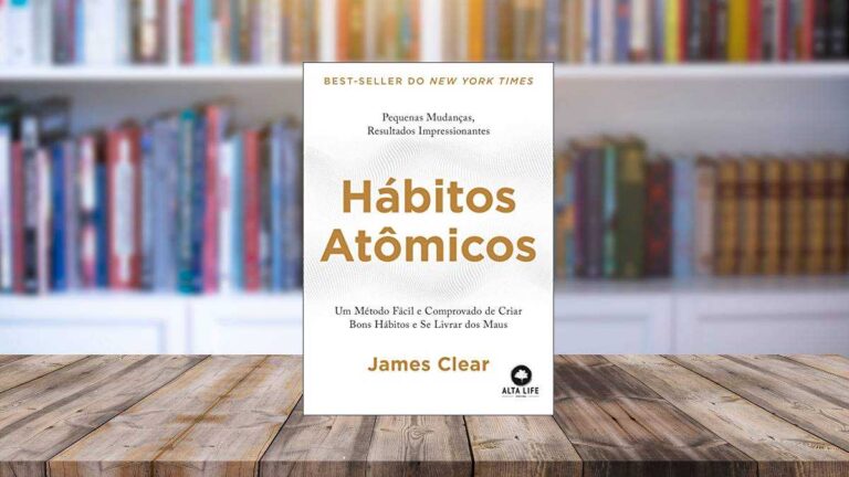 Capa do livro Hábitos Atômicos: um Método Fácil e Comprovado de Criar Bons Hábitos e se Livrar dos Maus- Idioma  :  Português