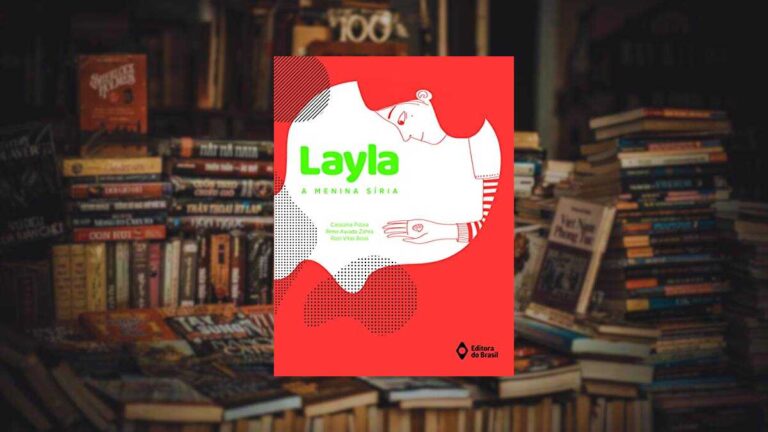 Capa do livro Layla, a menina síria