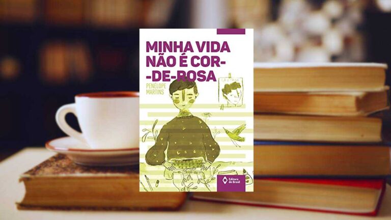Capa do livro Minha vida não é cor-de-rosa