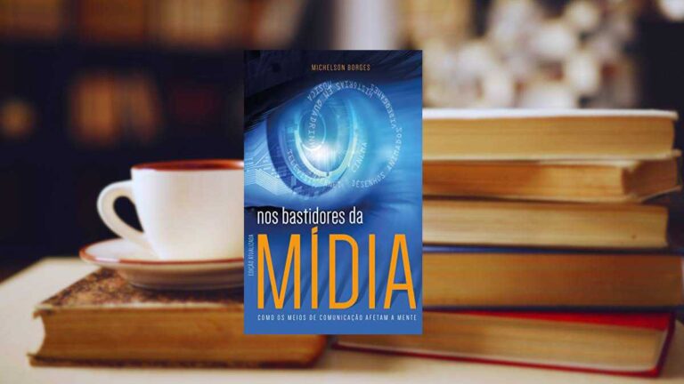 Capa do livro Nos Bastidores da Mídia