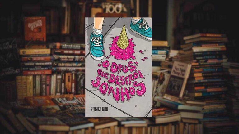 Capa do livro O Deus que destrói sonhos