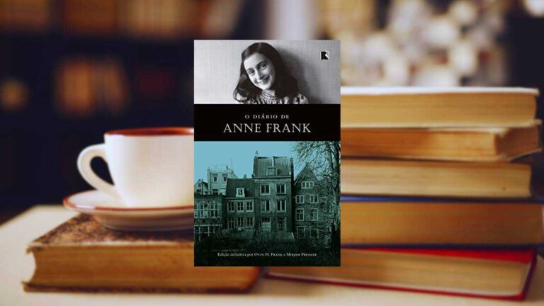 Capa do livro O diário de Anne Frank (edição oficial)