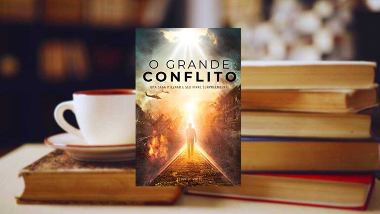 Capa do livro O Grande Conflito : Livro Missionário
