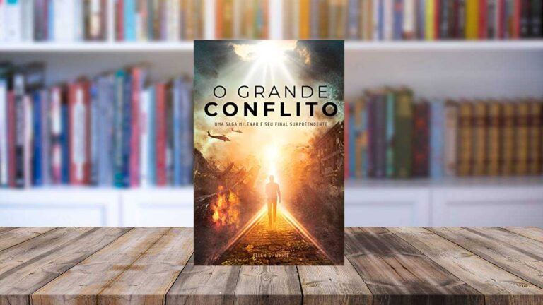 Capa do livro O Grande Conflito : Livro Missionário