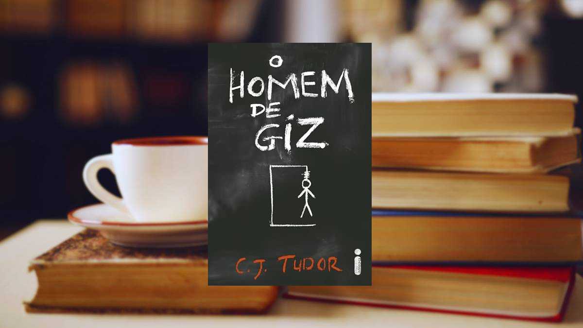 Capa do livro O homem de giz