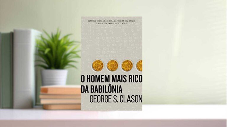 Capa do livro O homem mais rico da Babilônia