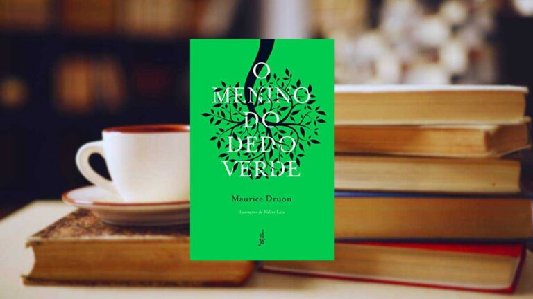 Capa do livro O menino do dedo verde