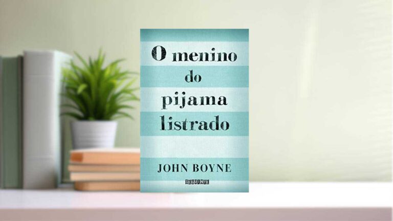 Capa do livro O menino do pijama listrado
