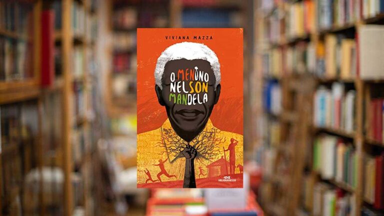 Capa do livro O Menino Nelson Mandela
