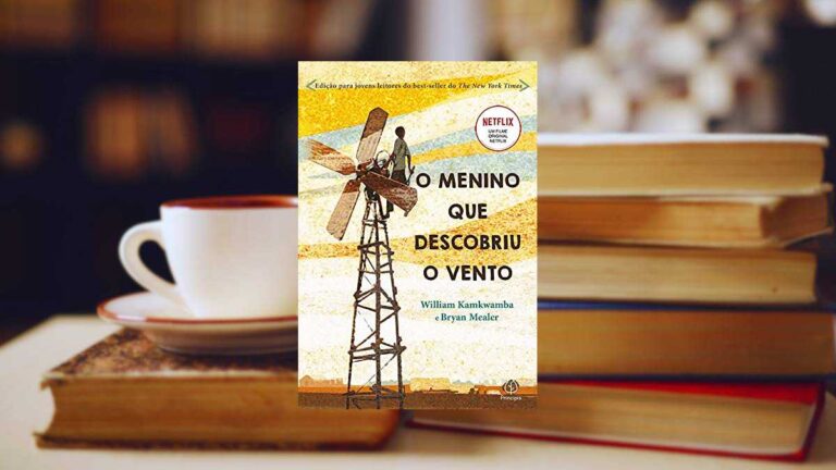 Capa do livro O menino que descobriu o vento