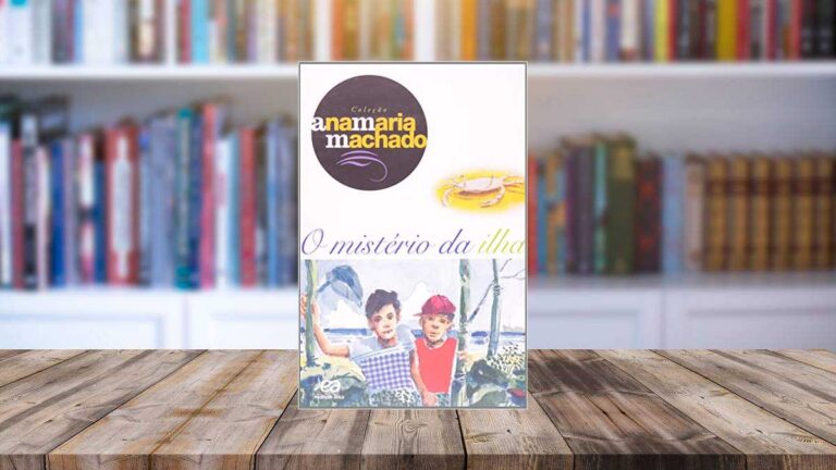 Capa do livro O mistério da ilha