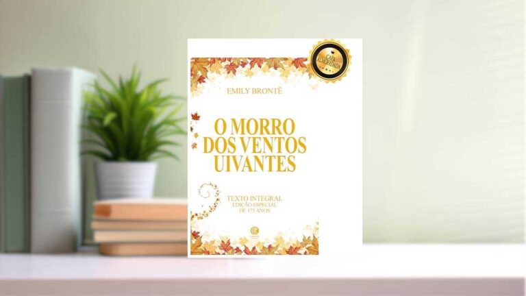 Capa do livro O Morro dos Ventos Uivantes - Edição de Luxo Almofadada