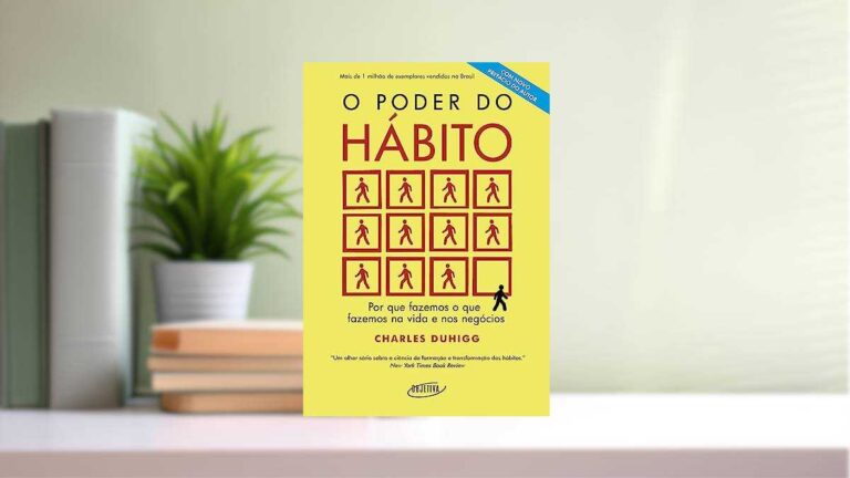 Capa do livro O poder do hábito: Por que fazemos o que fazemos na vida e nos negócios