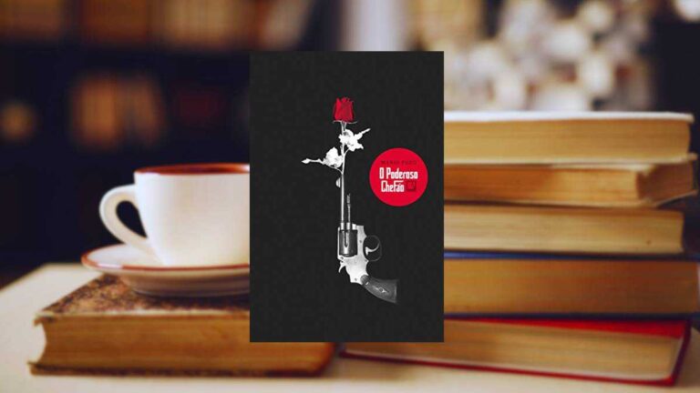 Capa do livro O poderoso chefão