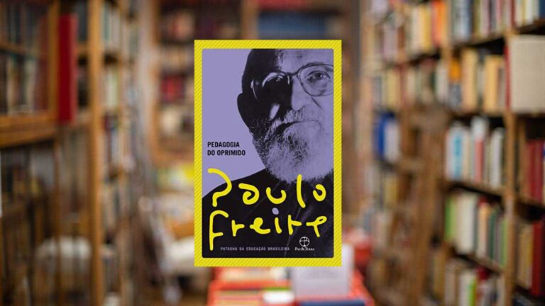 Capa do livro Pedagogia do oprimido