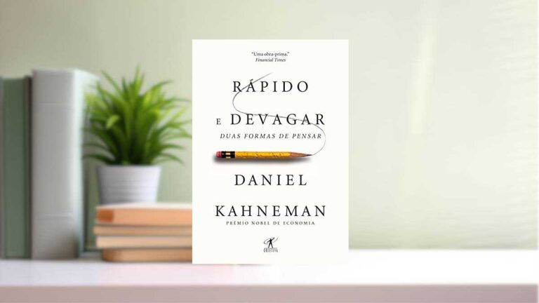 Capa do livro Rápido e devagar: Duas formas de pensar