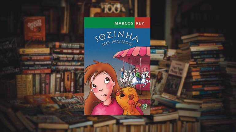 Capa do livro Sozinha no mundo