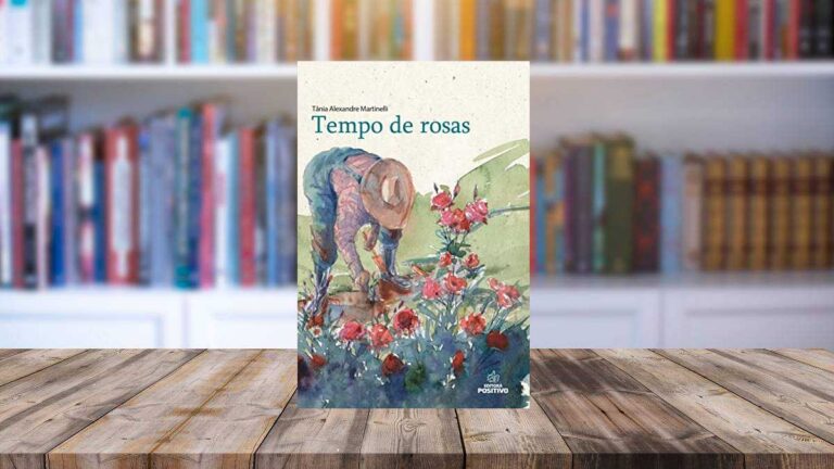 Capa do livro Tempo de Rosas