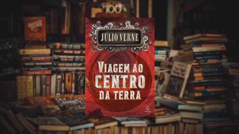 Capa do livro Viagem ao centro da Terra