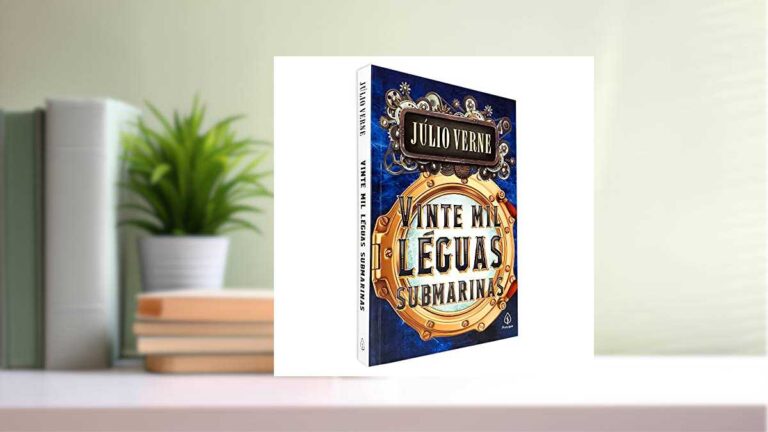 Capa do livro Vinte mil léguas submarinas