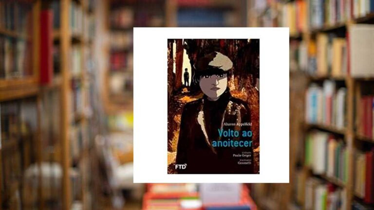 Capa do livro Volto ao Anoitecer