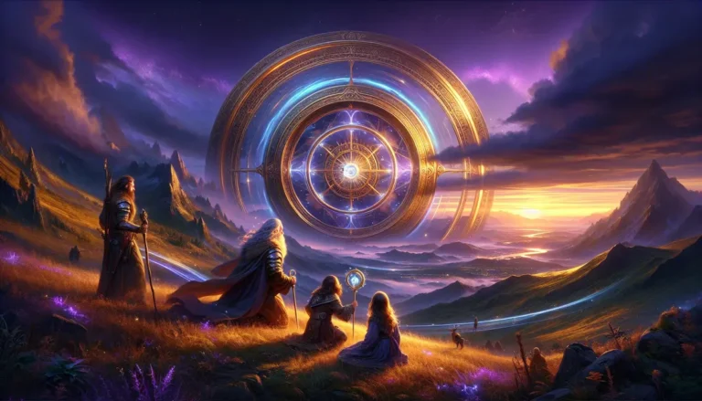 Ilustração A primeira luz da manhã
