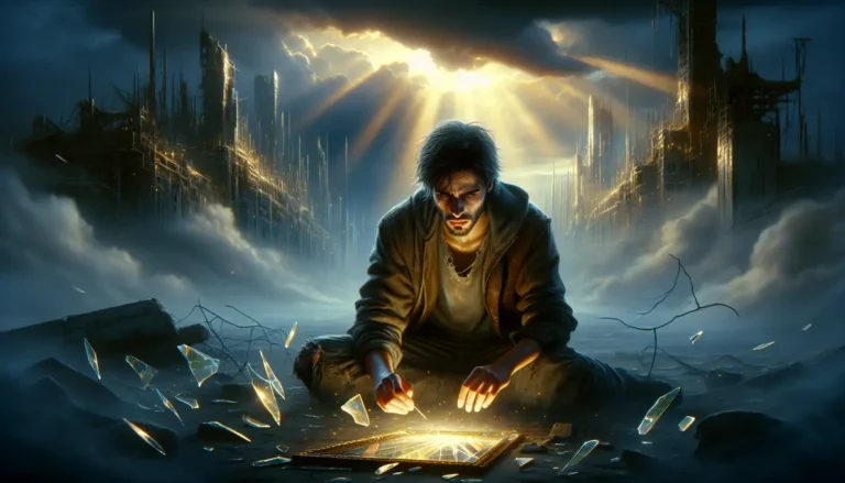 Ilustração Imagina-me (Estilhaça-me)